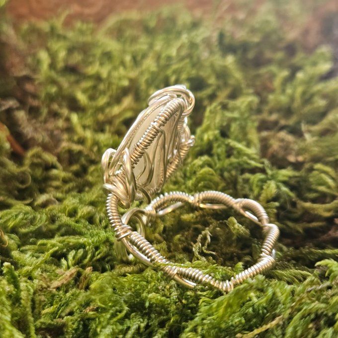 Bague howlite 