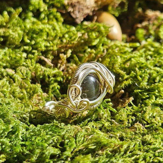 Reserver angelique Bague Oeil de chat - Chrysoberyl : protection et peurs  - Copie