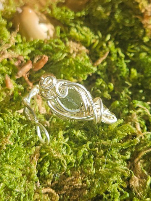 Bague ajustable Moldavite  - ✨Pierre des Étoiles