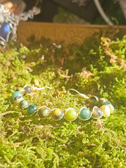 Chrysoprase  -Bracelet 