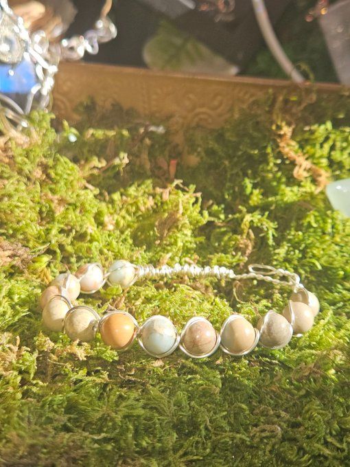 Bracelet Jaspe Aqua Terra