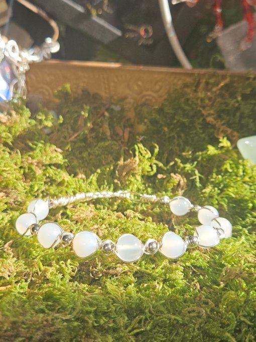  Agate blanche 