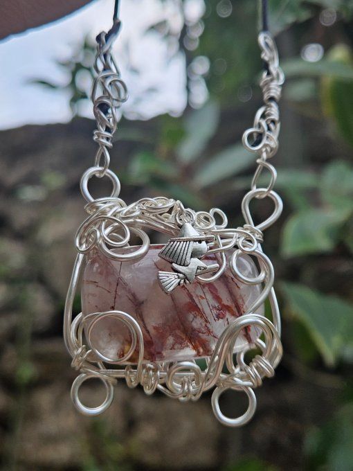 Chaudron Quartz Hematoide 