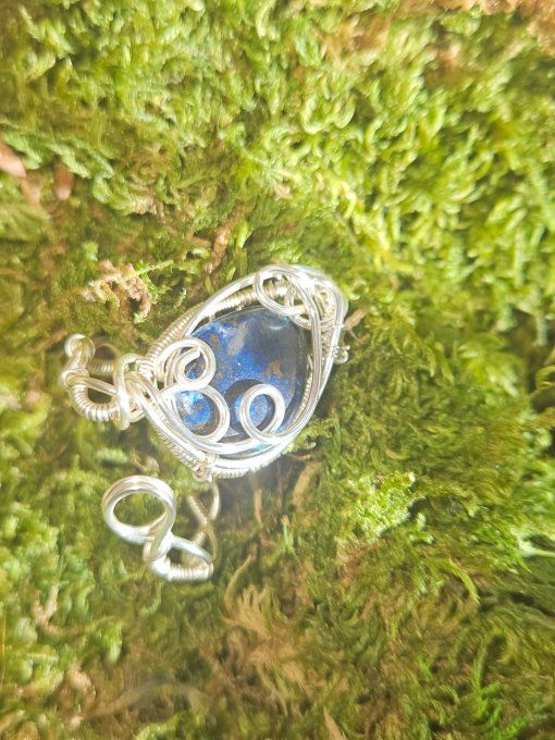 Bague Ajustable en Azurite – Clarté, Sérénité & Concentration