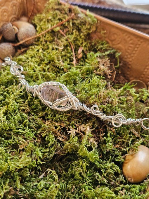 Collier Charms Ametrine naturelle