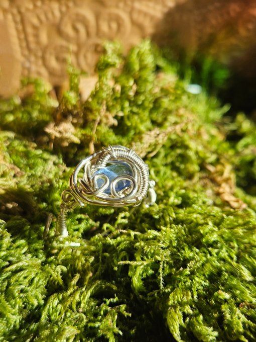 Bague Cyanite -ajustable