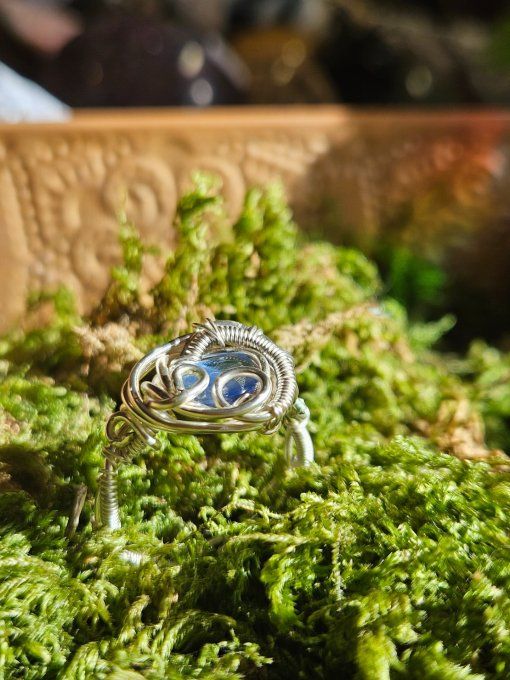 Bague Cyanite -ajustable