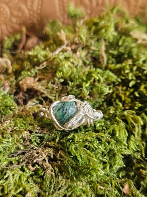 Bague Tsavorite -Grenat Vert