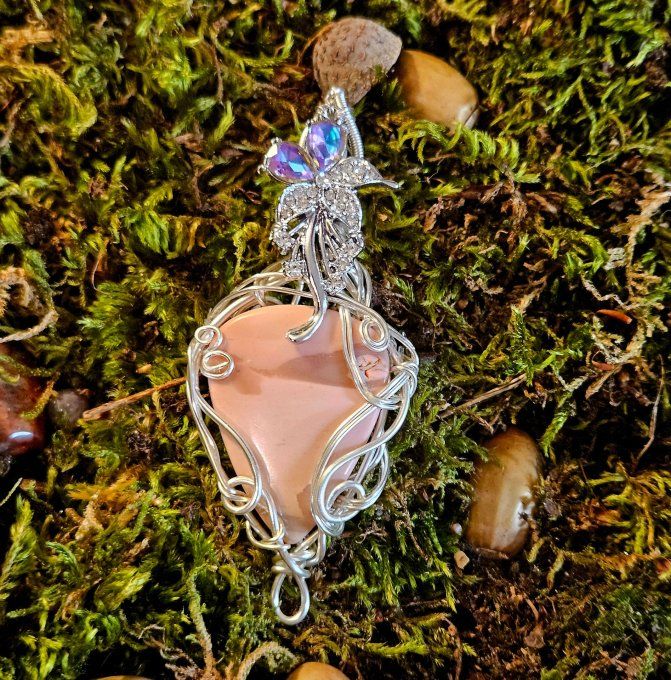 Phosphosidérite ✨ pendentif amulette : hyperactif 
