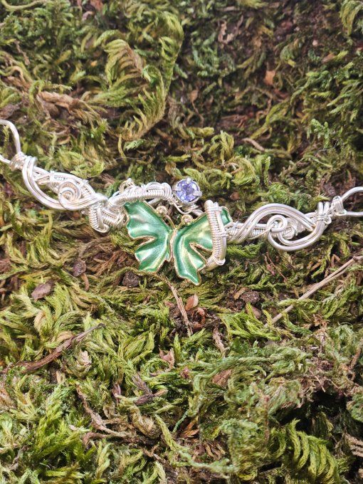 Charms Tanzanite  -Zoisite violet-Pierre d’Éveil et d’Accomplissement