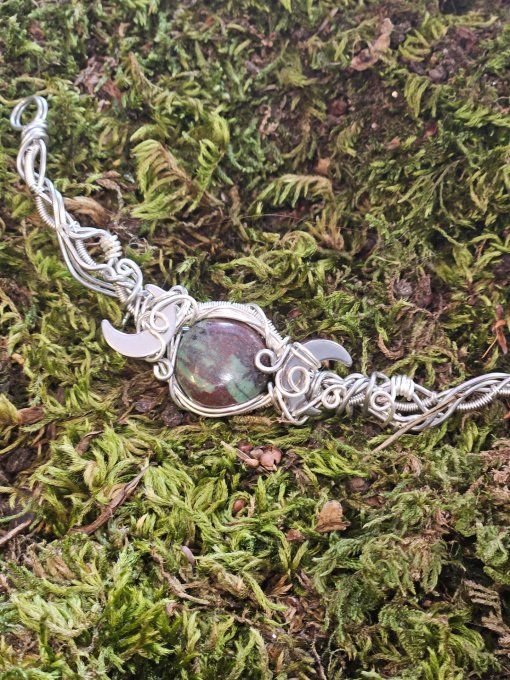 Charms Tenorite Chrysocolle – Équilibre Émotionnel