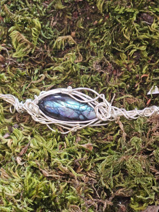Charms ✨Labradorite bleu -protection et spiritualité 
