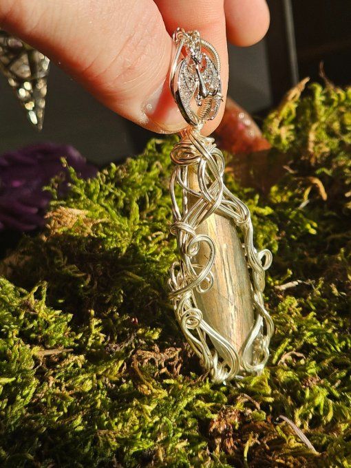 Légende Labradorite Rose silver 