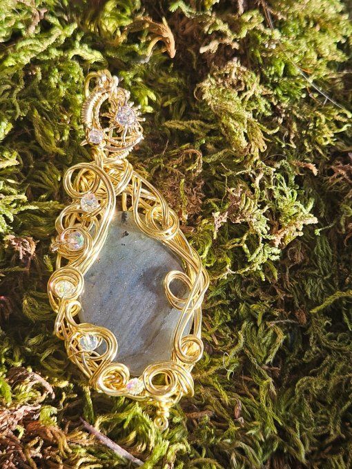 Légende Labradorite Bleu gold