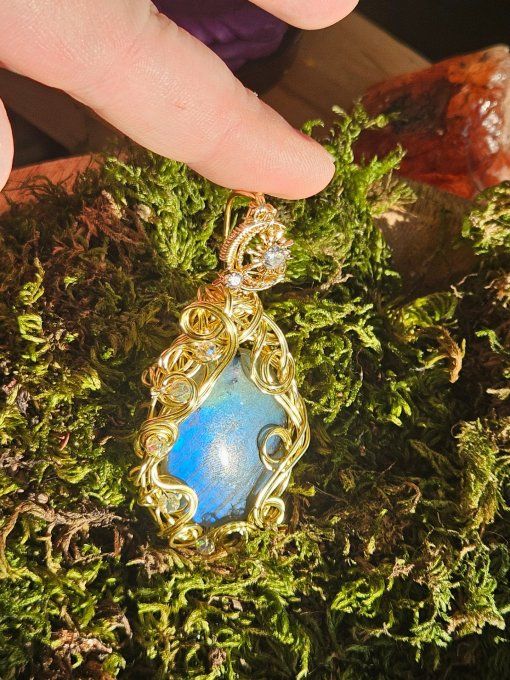 Légende Labradorite Bleu gold