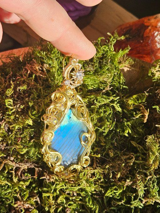 Légende Labradorite Bleu gold
