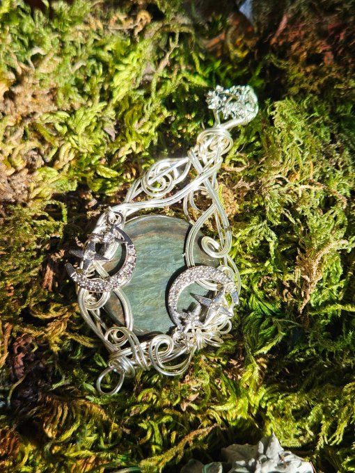 Triple lune Menta huichuol -✨L'obsidienne de Feu 