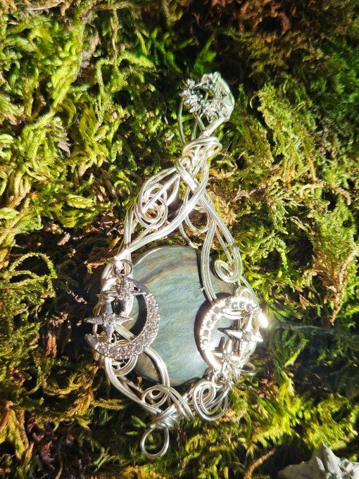 Triple lune Menta huichuol -✨L'obsidienne de Feu 