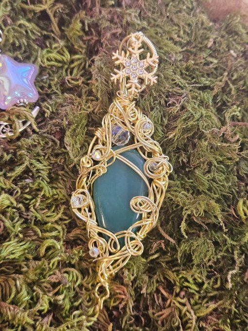 Légende d'hiver ✨Onyx verte 