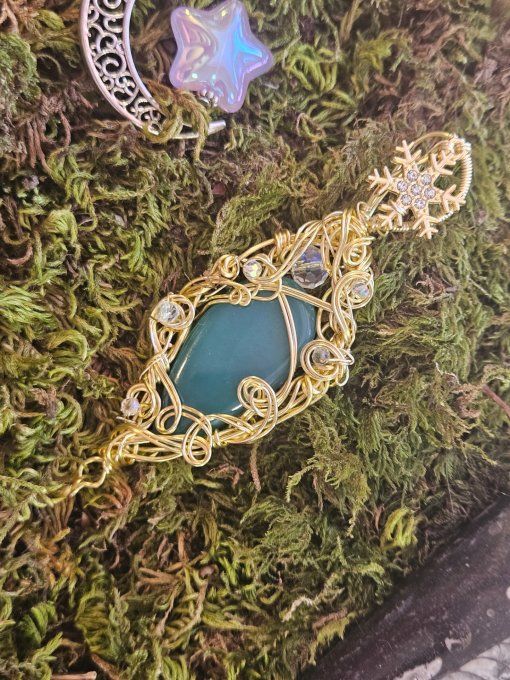 Légende d'hiver ✨Onyx verte 