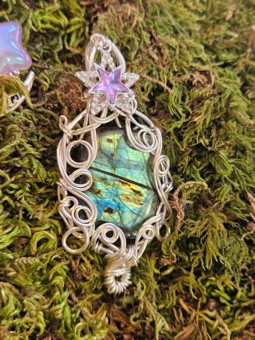 Légende Labradorite spectrolite 