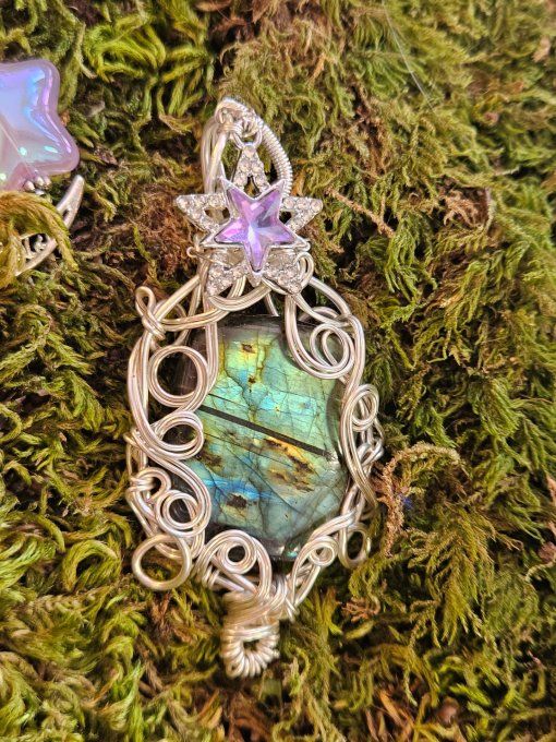 Légende Labradorite spectrolite 