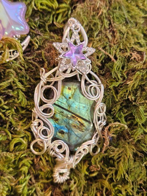 Légende Labradorite spectrolite 