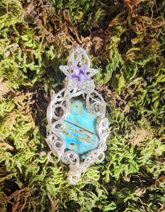 Légende Labradorite spectrolite 