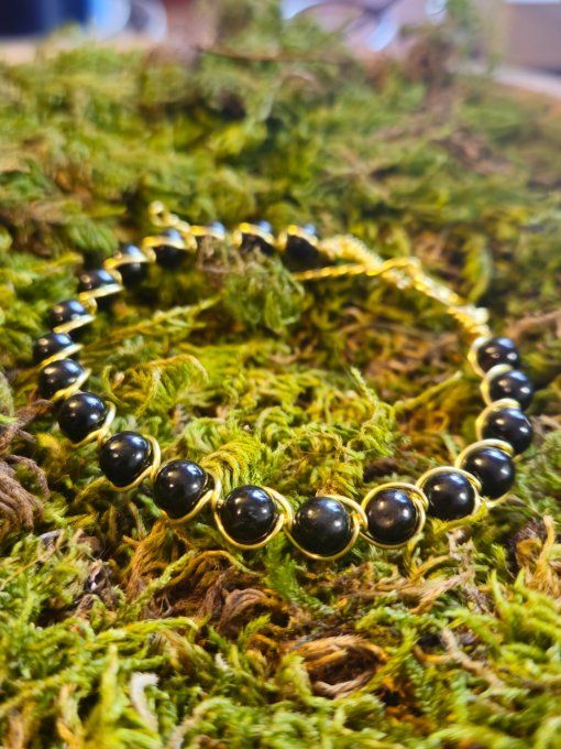 Bracelet Hypersthène – Pierre D’Ancrage Et De Protection