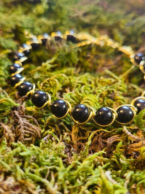Bracelet Hypersthène – Pierre D’Ancrage Et De Protection