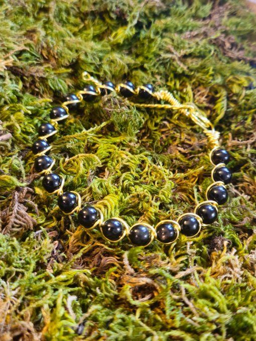 Bracelet Hypersthène – Pierre D’Ancrage Et De Protection