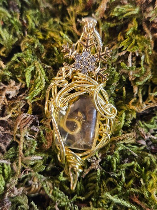 Amulette ✨Citrine -abondance , joie 