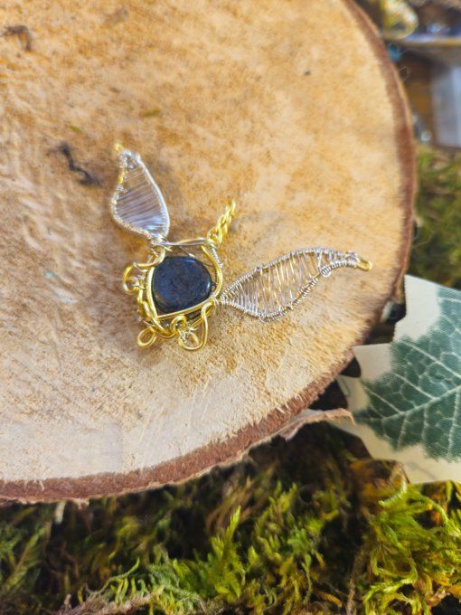 Les Ailes De Navy – Pendentif Pietersite Bleue | Pierre Des Tempêtes