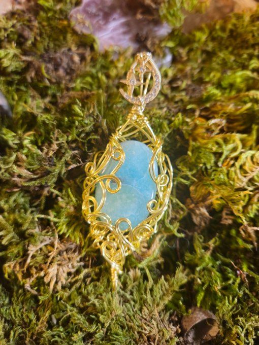 Amulette Hemimorphite 