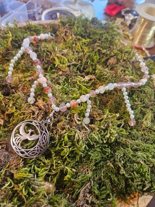 Collier sur mesure perle de rosée