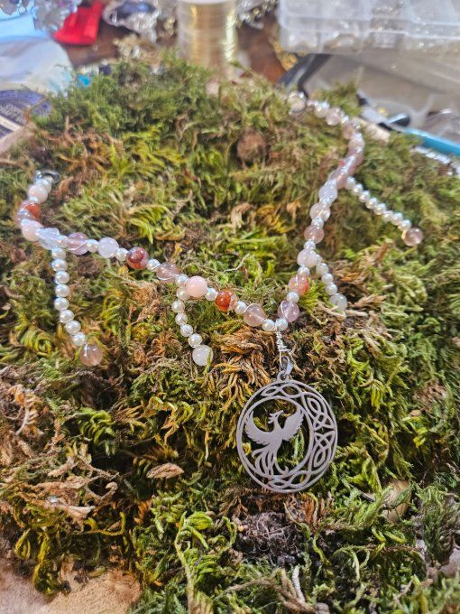 Collier sur mesure perle de rosée