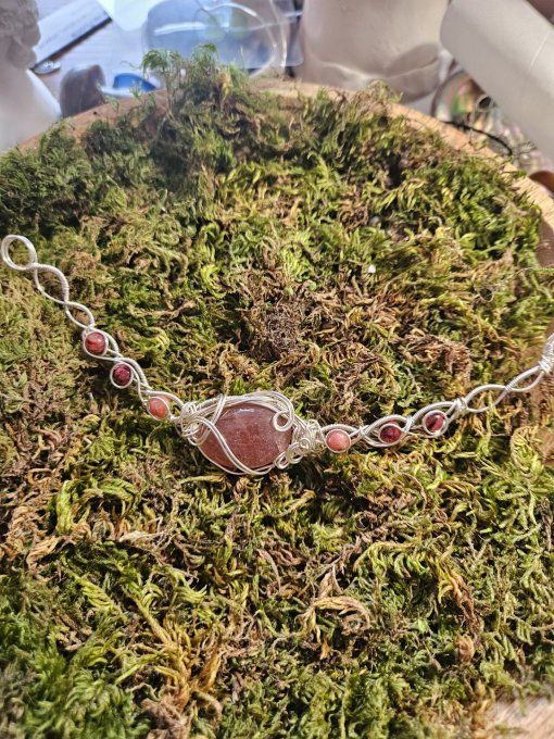 Création collier  énergie sereine 