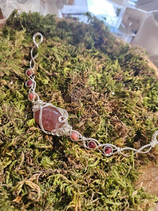 Création collier  énergie sereine 