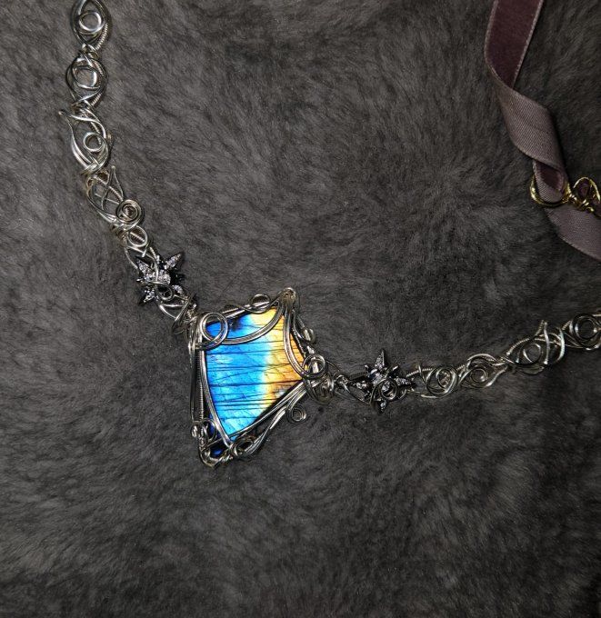 Constellation d'orion : labradorite - bijou modulable 