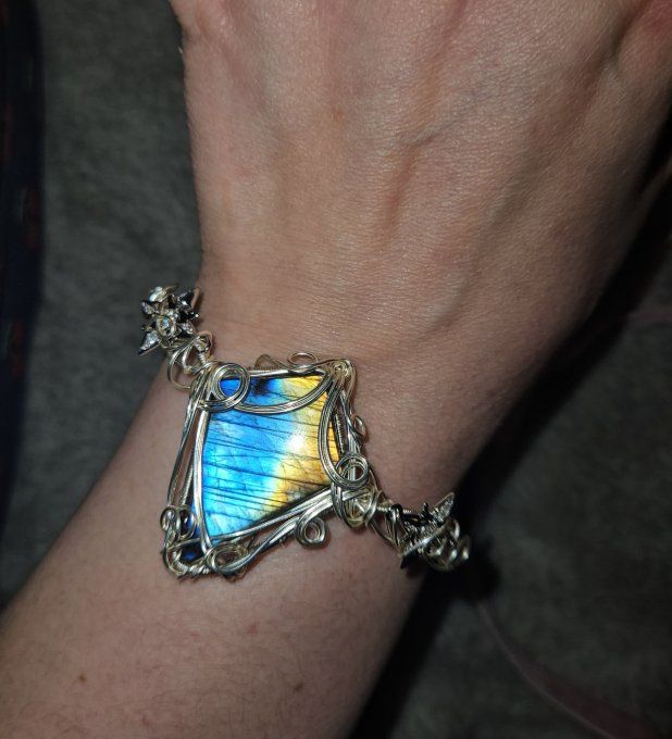 Constellation d'orion : labradorite - bijou modulable 
