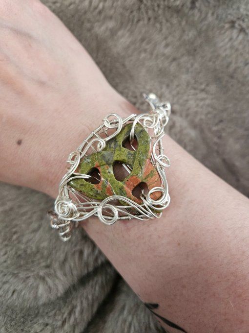 Constellation de l'Ours -Collier modulable Unakite ✨ 