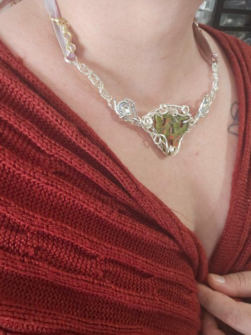 Constellation de l'Ours -Collier modulable Unakite ✨ 