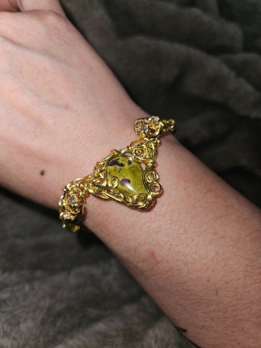 Constellation de la vierge-collier modulable Atlantisite✨ 