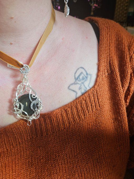 Triple lune Menta huichuol -✨L'obsidienne de Feu 