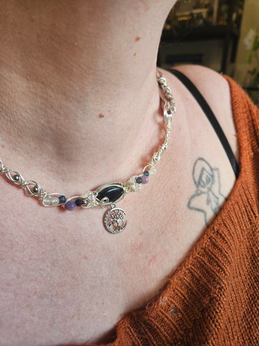 Amulette BOB : Douceur D’Éther – Bijou Apaisant    