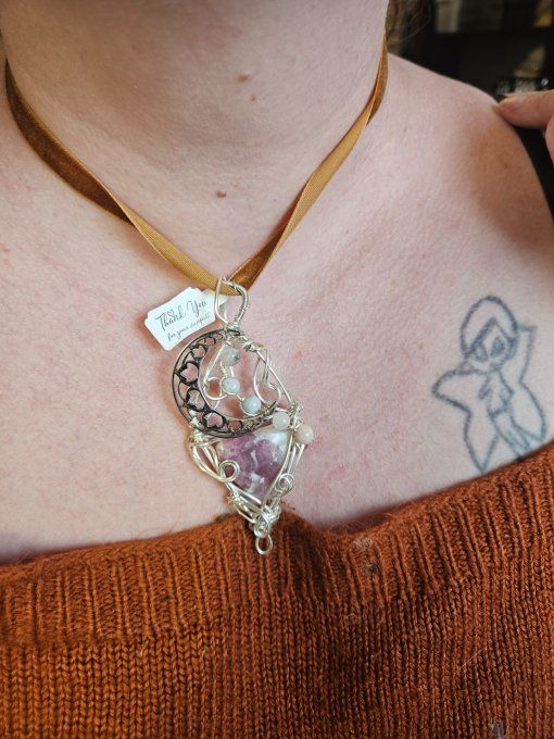 Amulette THÉMIS : Douceur Du Cœur – Amulette Apaisante   