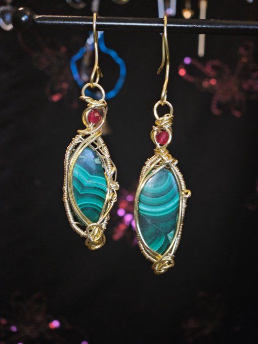 Boucle d'oreille inspi Haru- château Ambulant 