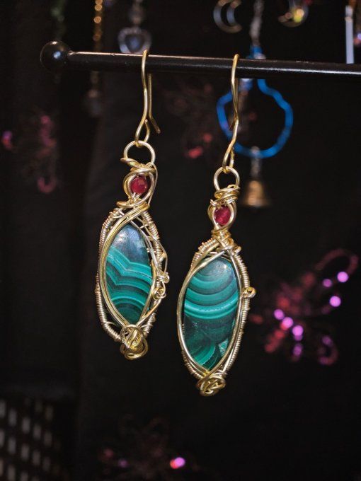 Boucle d'oreille inspi Haru- château Ambulant 