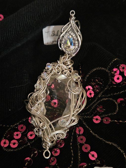 Légende Cristal de roche argent