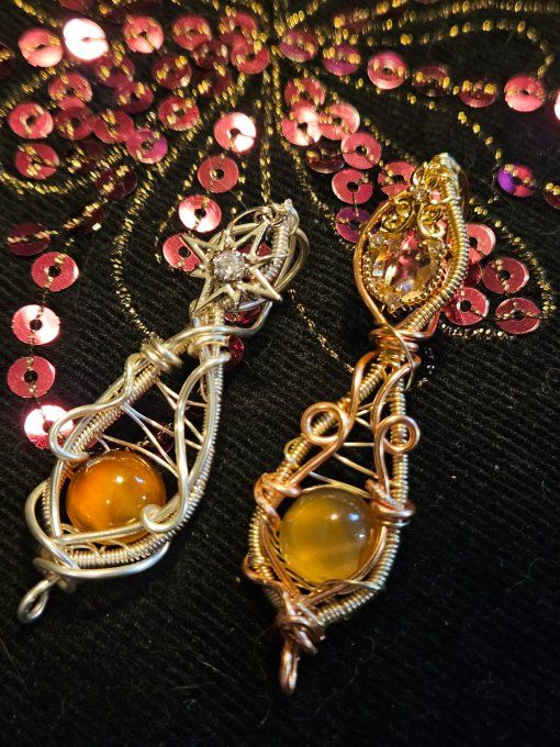 Amulette Cornaline – Les minis - Dynamisme & Confiance  